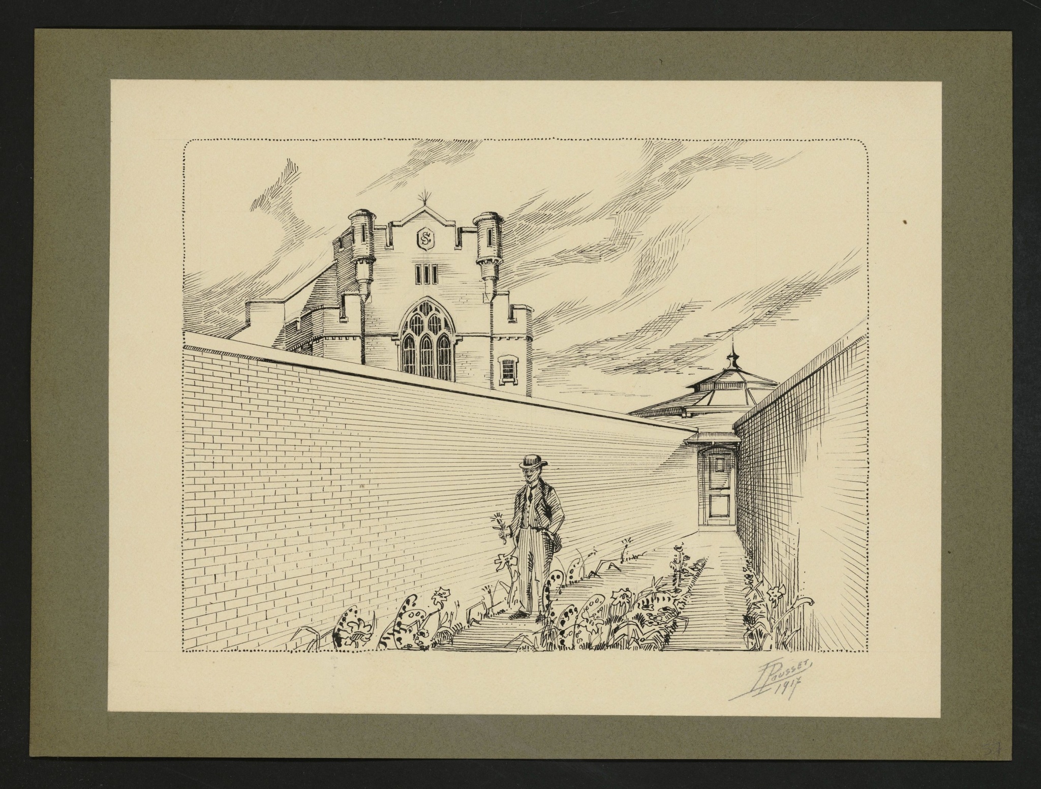 La prison de St Gilles pendant l'occupation allemande 1914-17