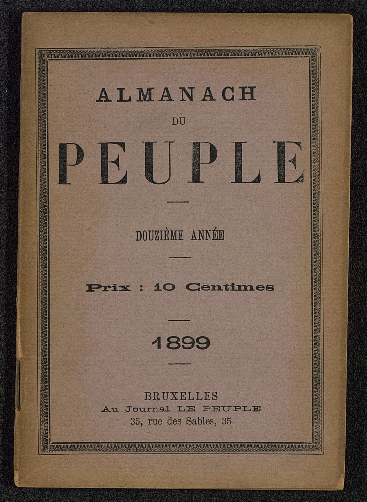 Almanach du Peuple de 1899