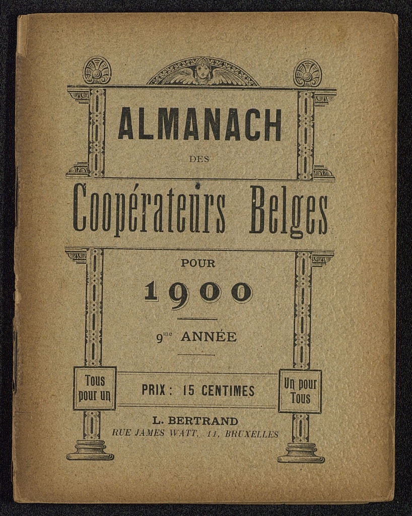 Almanach des Coopérateurs belges pour 1900