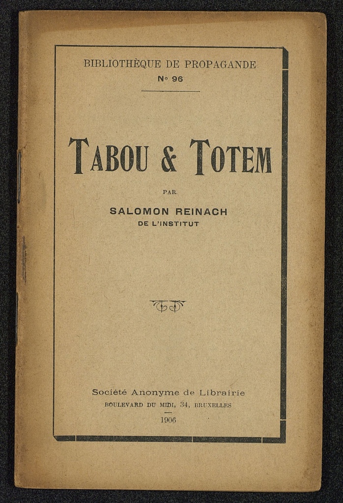 Tabou et Totem