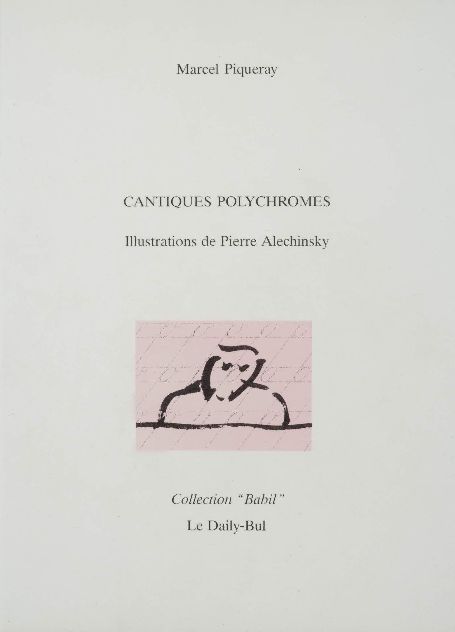 Cantiques polychromes 1953 - 1956