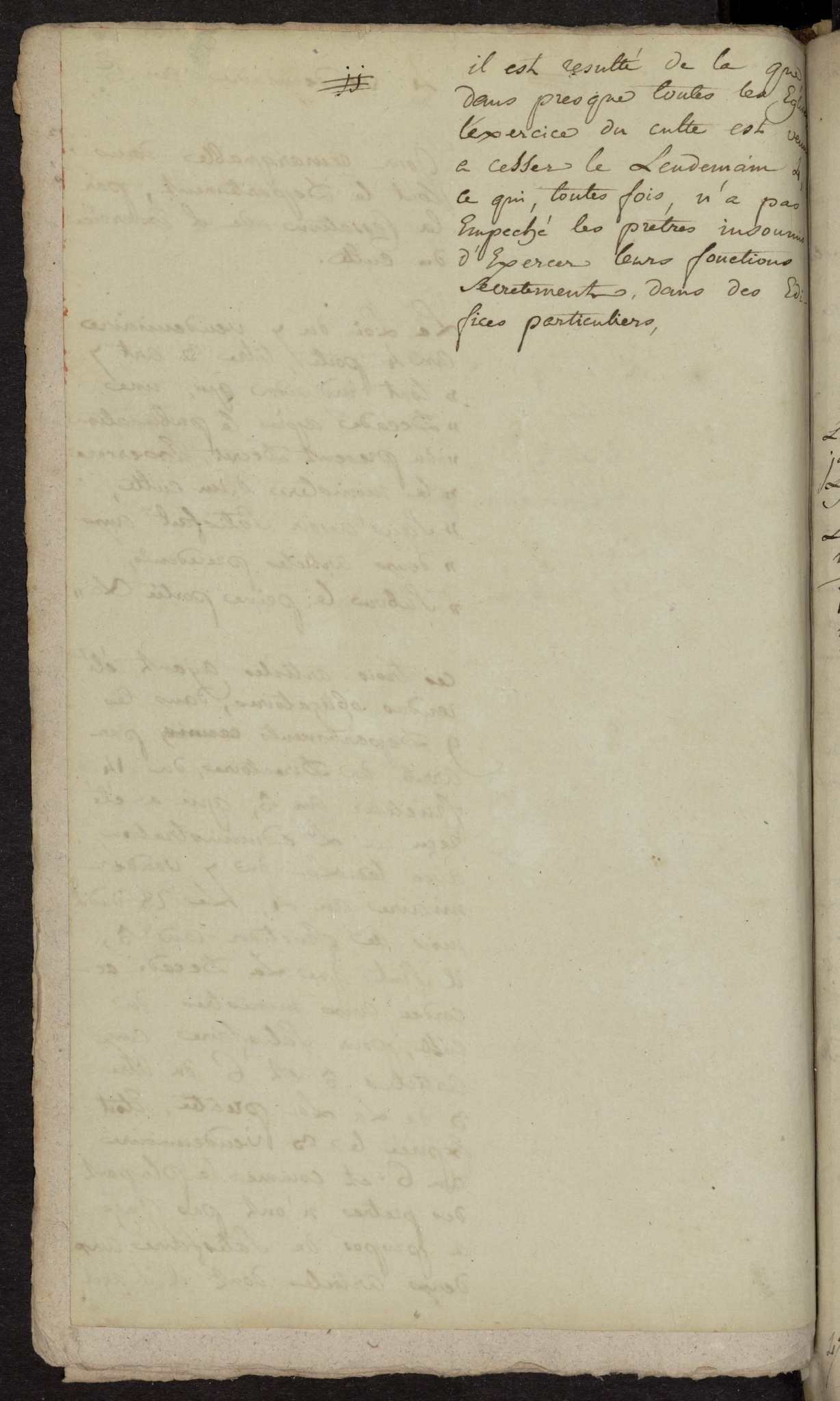 Notes contemporaines (1787-1801)