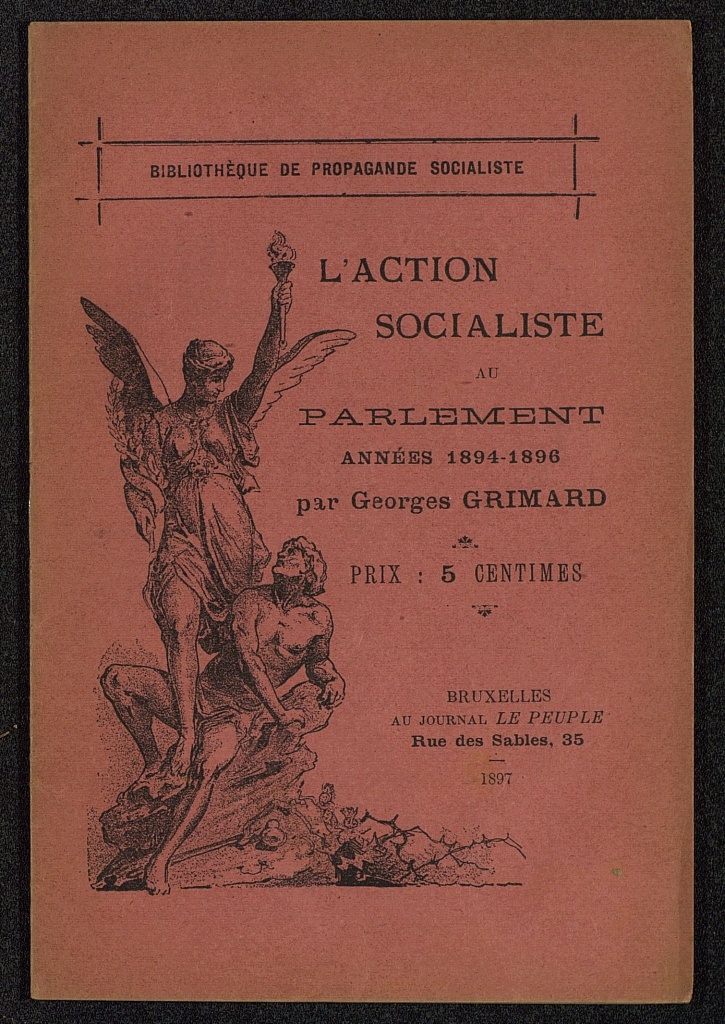 L'Action socialiste au Parlement, années 1894-1896
