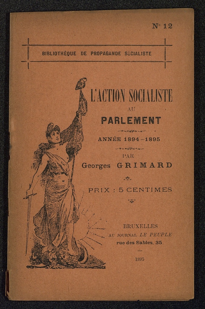 L'action socialiste au Parlement, année 1894-1895