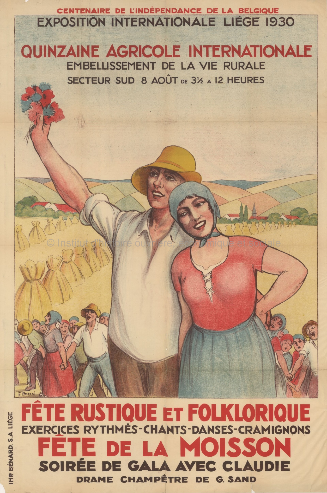 Affiche - Exposition internationale Liège 1930