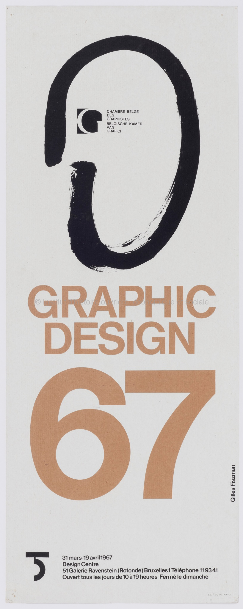 Graphic Design 67. 31 mars - 19 avril 1967