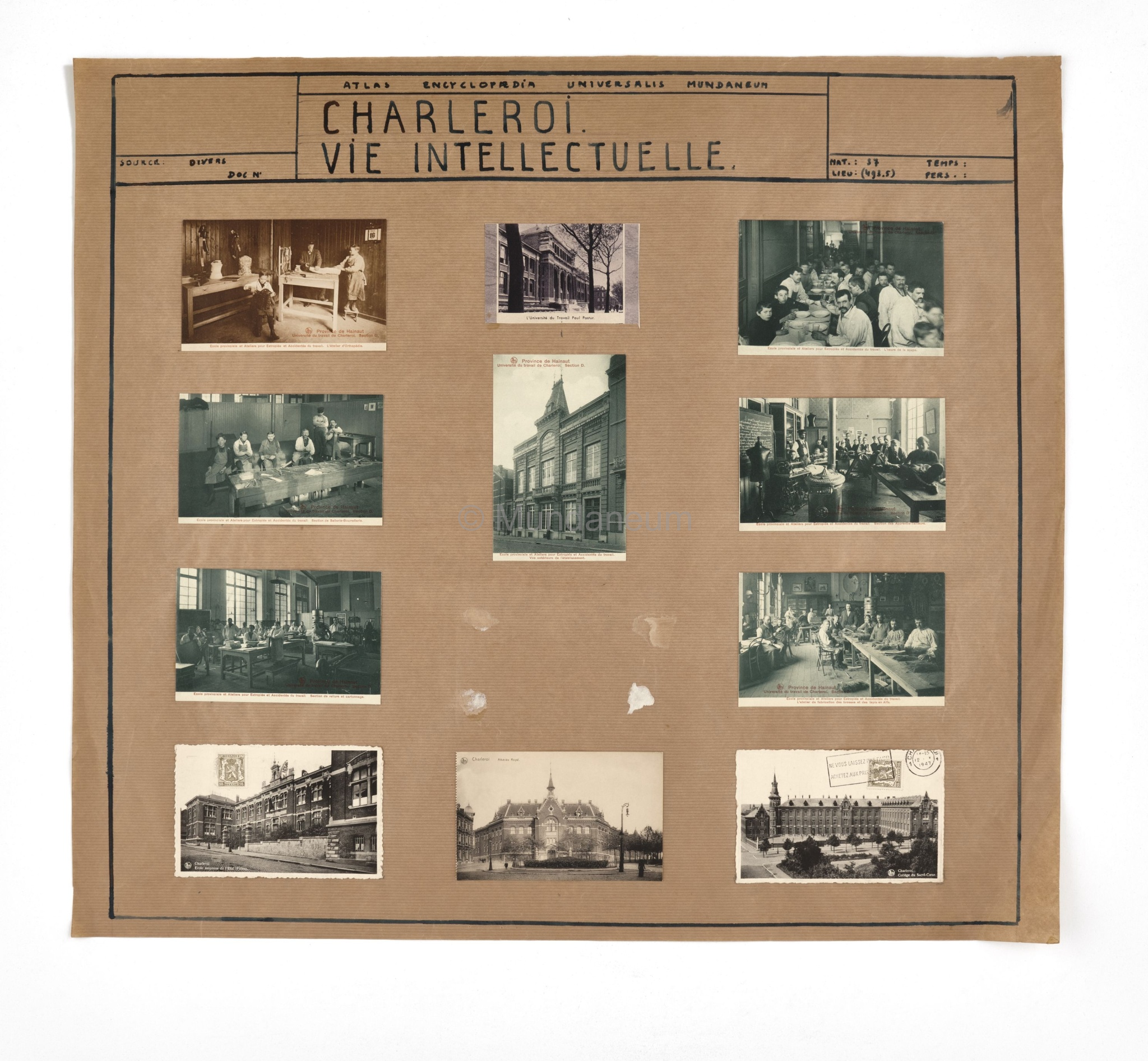 Charleroi. Vie intellectuelle [1]