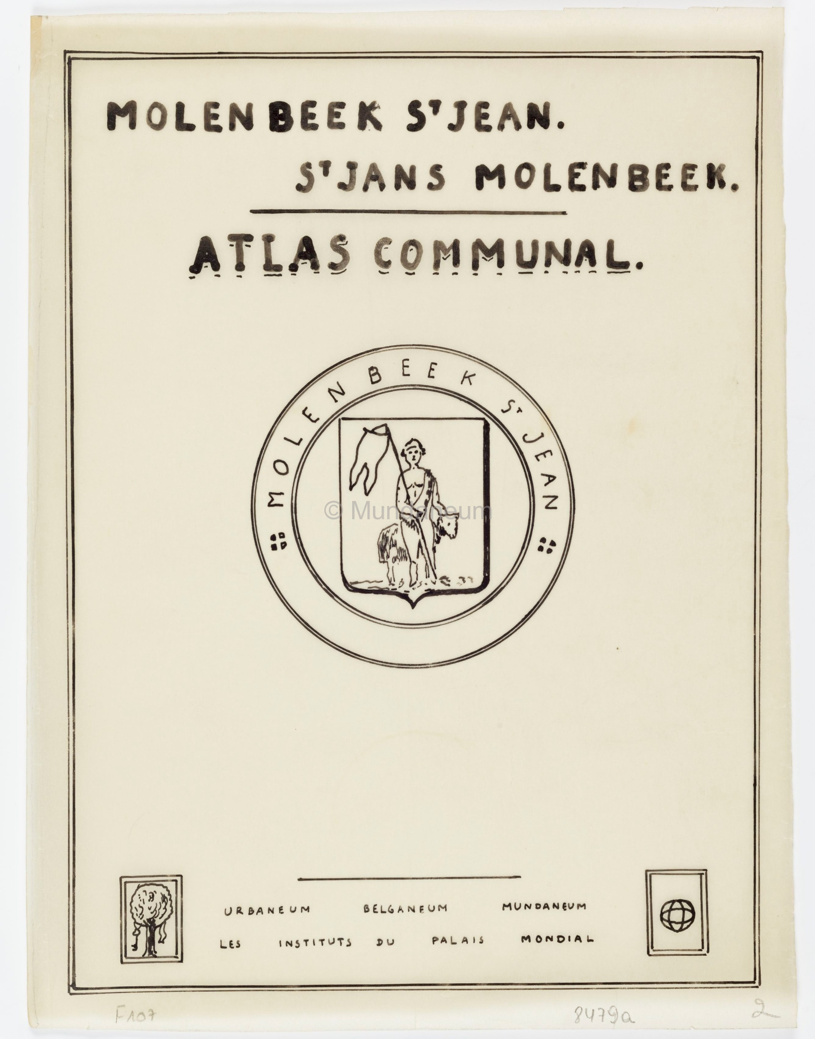 Atlas Molenbeek – Couverture