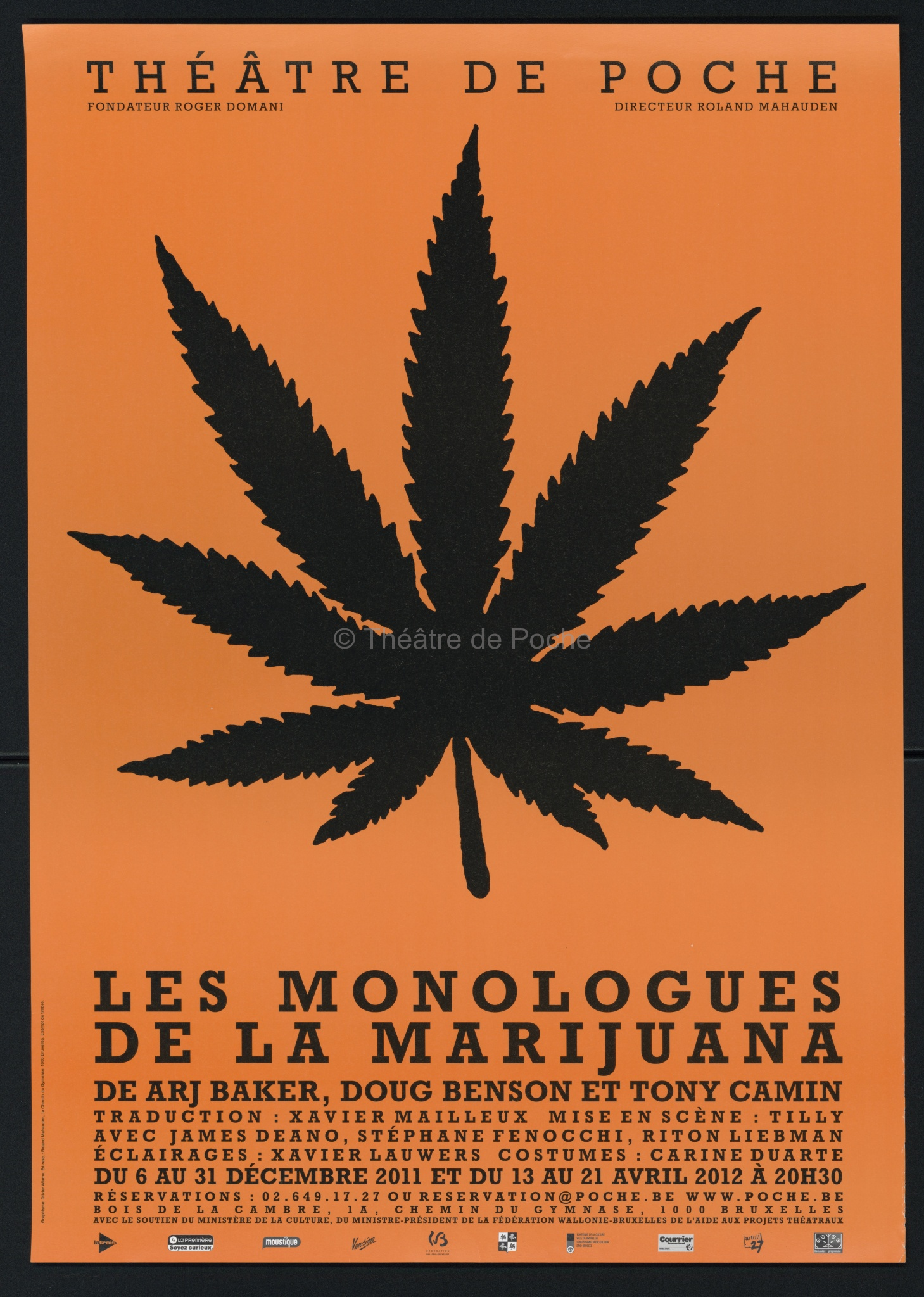 Affiche - Les monologues de la marijuana