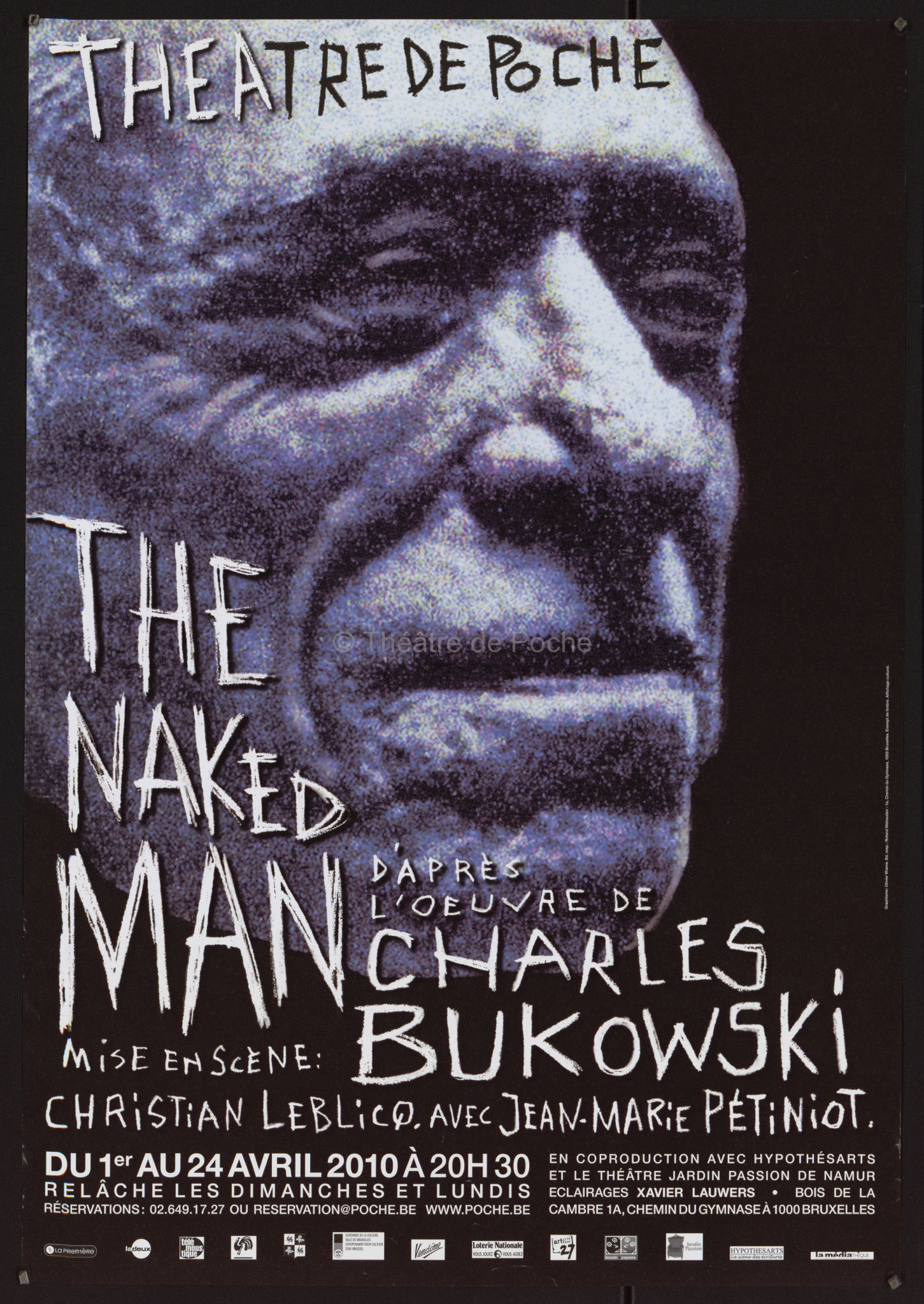 Affiche - The naked man