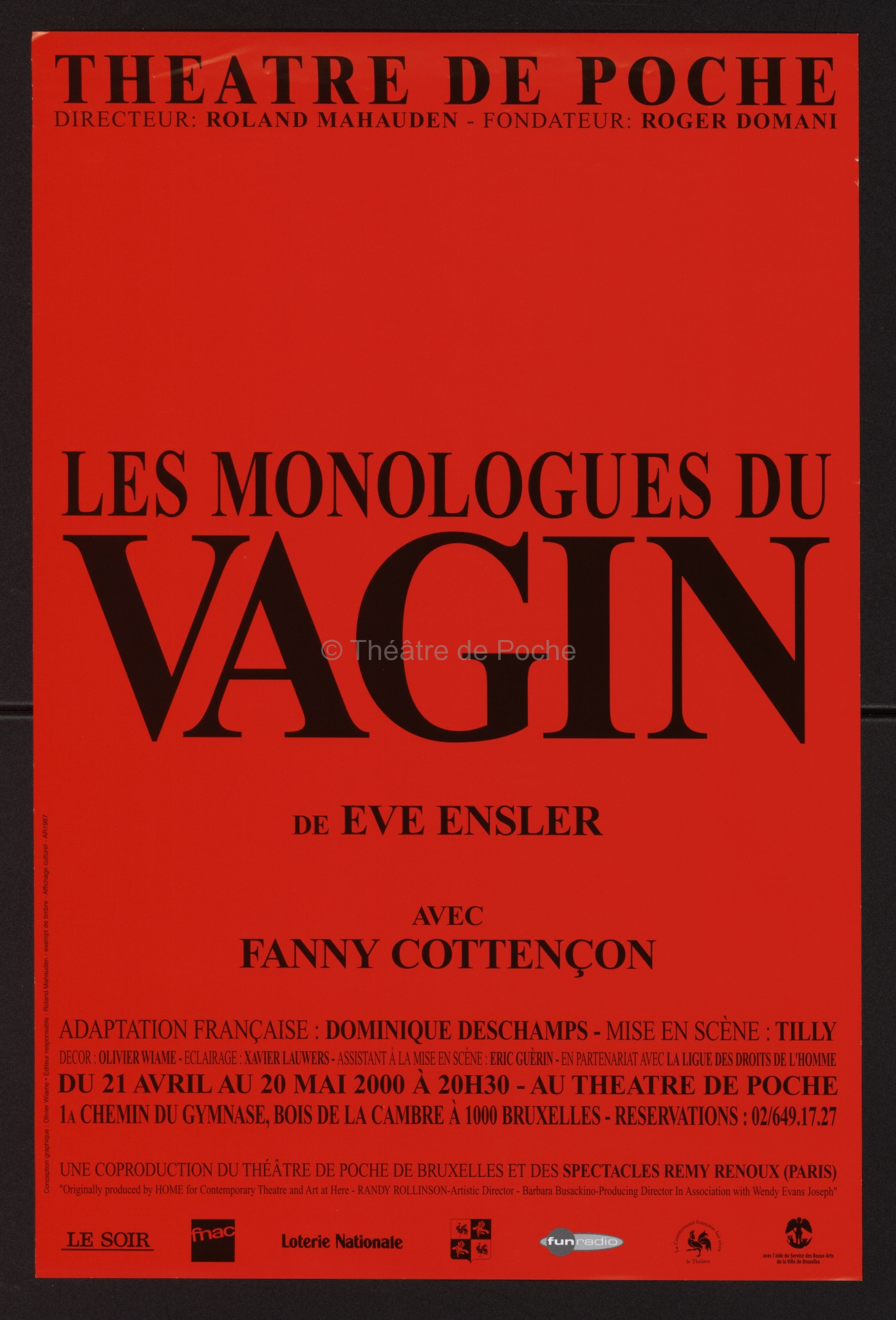 Affiche - Les monologues du vagin