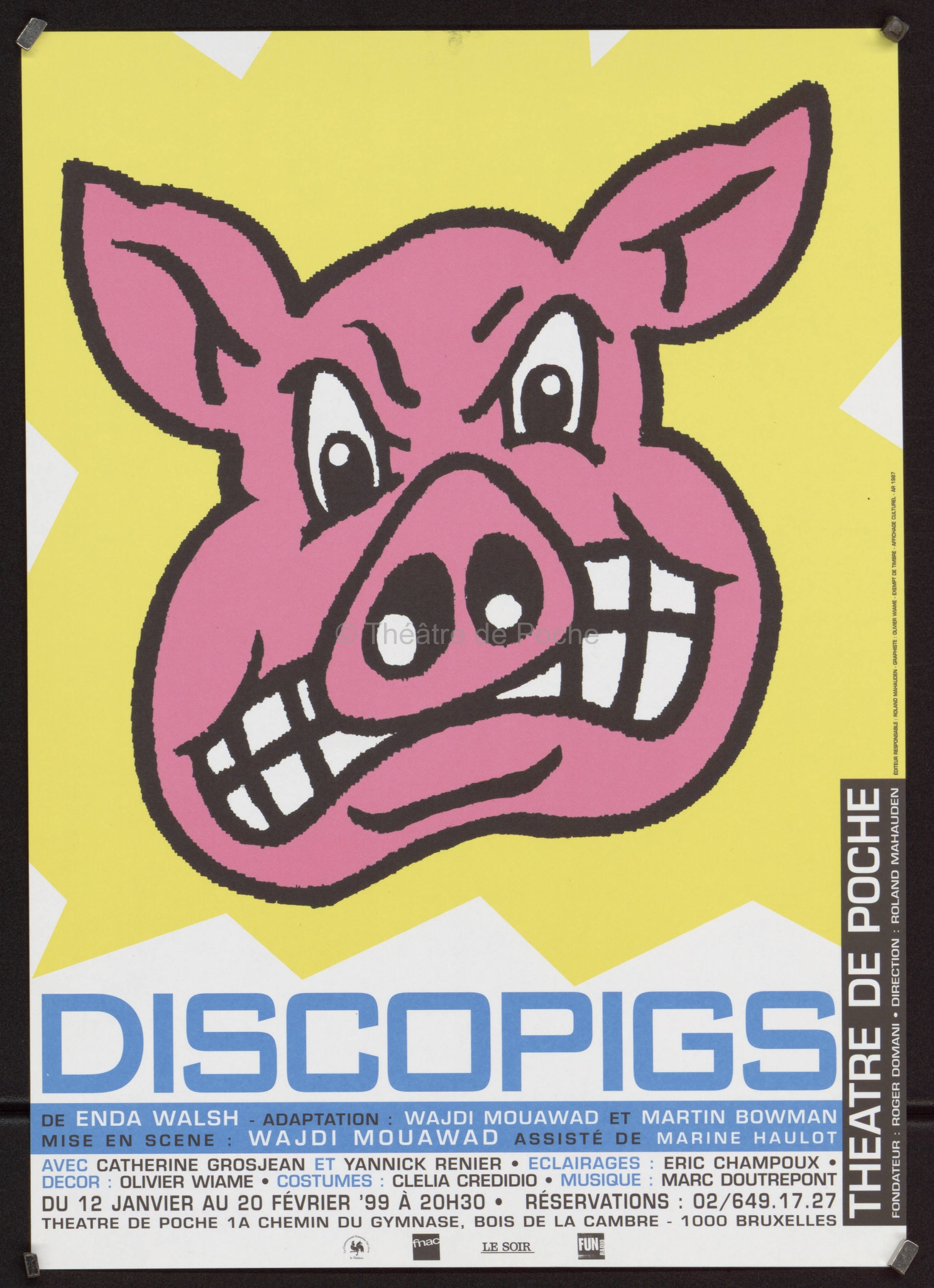 Affiche - Disco pigs