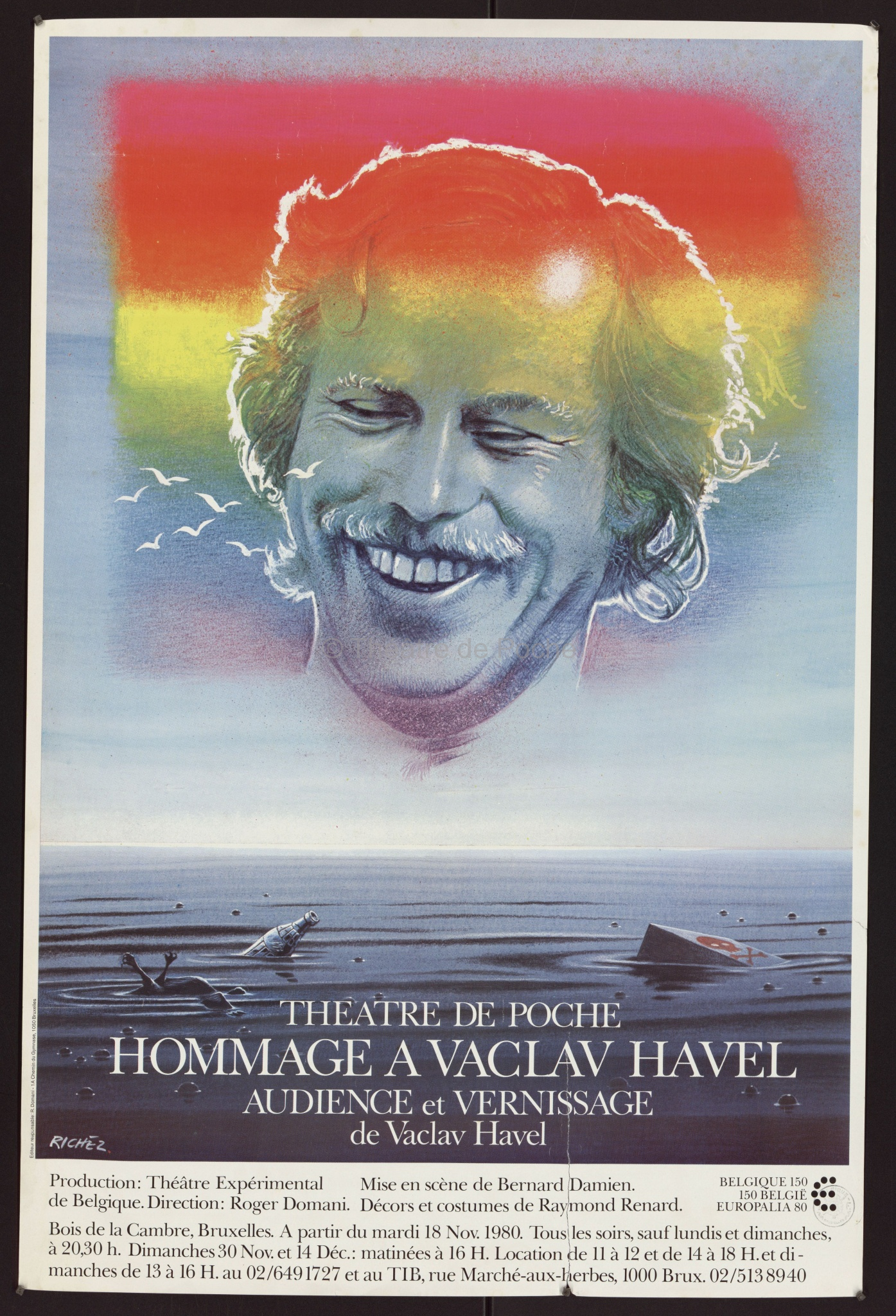Affiche - Hommage à Vaclav Havel