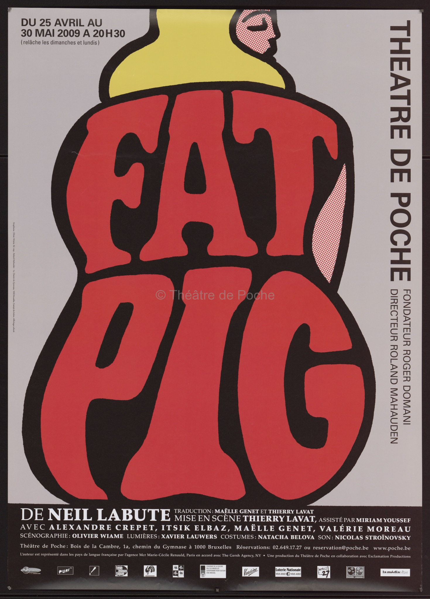 Affiche - Fat Pig